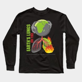 Amazon on Fire Long Sleeve T-Shirt